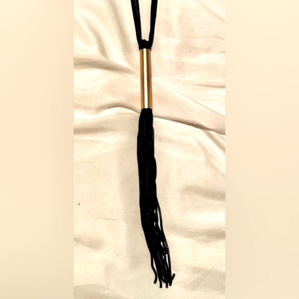 Necklace with a tassel